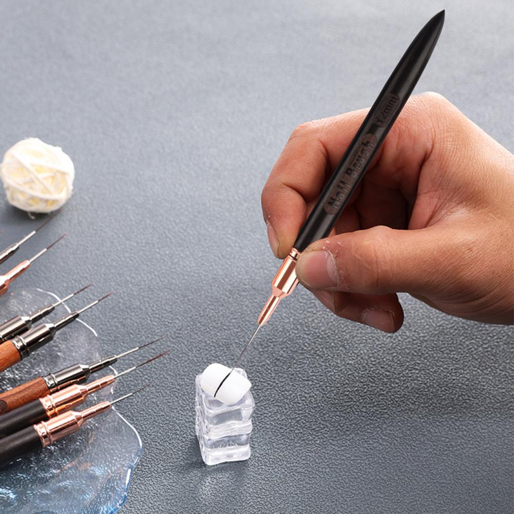 แปรงแต่งเล็บละเอียด 6/9/12/15/ - Detailing Brush Set บทวิจารณ์และราคา
