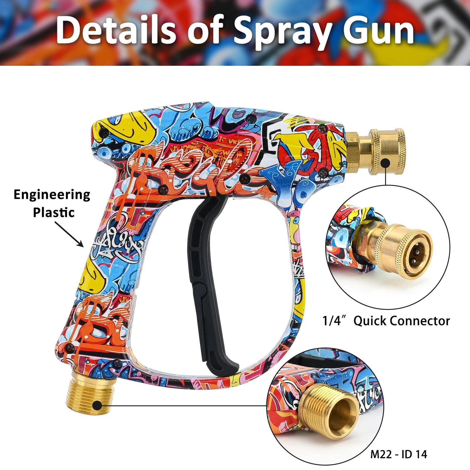 ปืนฉีดน้ำแรงดันสูง 4350PSI พร้ - Foam Cannon Car Wash บทวิจารณ์และราคา