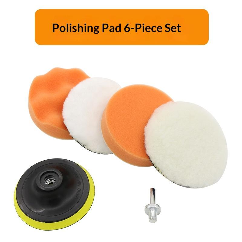 ชุดแผ่นโฟมขัดเงา 6 ชิ้น สำหรับ - Polish Pad Set Buffer บทวิจารณ์และราคา