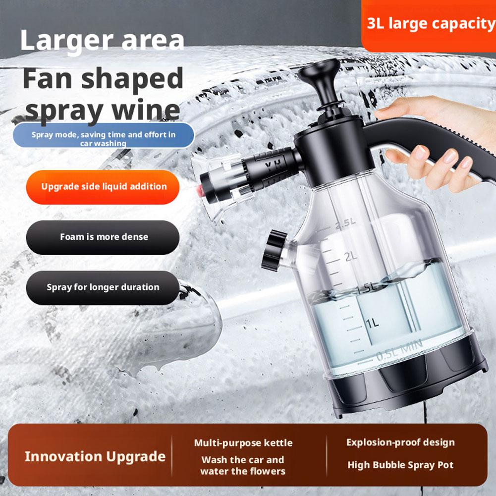 เครื่องพ่นโฟมแบบมือถือ 3 ลิตร  - Foam Cannon Car Wash บทวิจารณ์และราคา