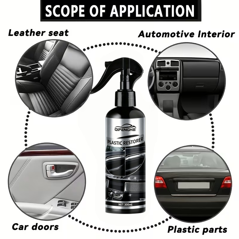 น้ำยาฟื้นฟูพลาสติก 300 มล. ใช้ - Trim Restorer Plastic บทวิจารณ์และราคา