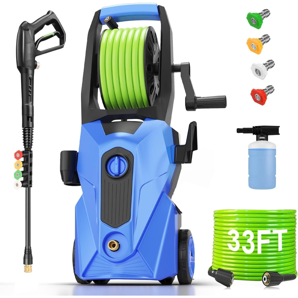 เครื่องฉีดน้ำแรงดันสูงรุ่นอัพเ - Foam Cannon Car Wash บทวิจารณ์และราคา